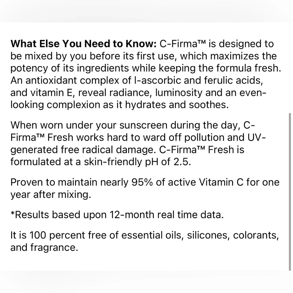 🍊DRUNK ELEPHANT C-Firma Fresh Vitamin-C Day Serum